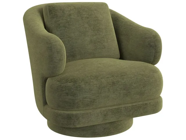 Cuddle Swivel Chair - Antique Loden
