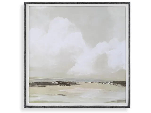 Soft Clouds Framed Print