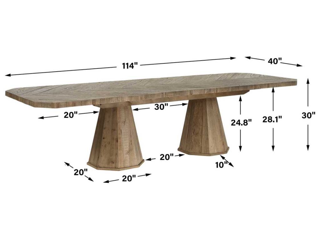 Caledon Dining Table, 2 Cartons - image 8