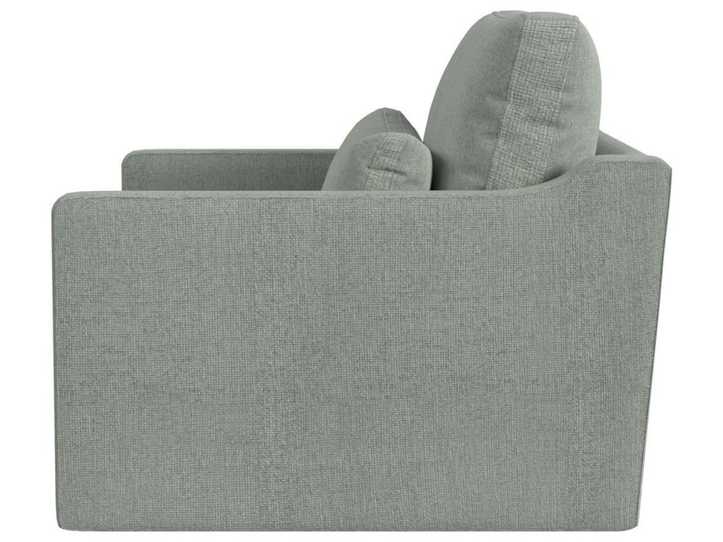 Slope Swivel Chair-And-A-Half - Criss Cross Sea Salt - image 3