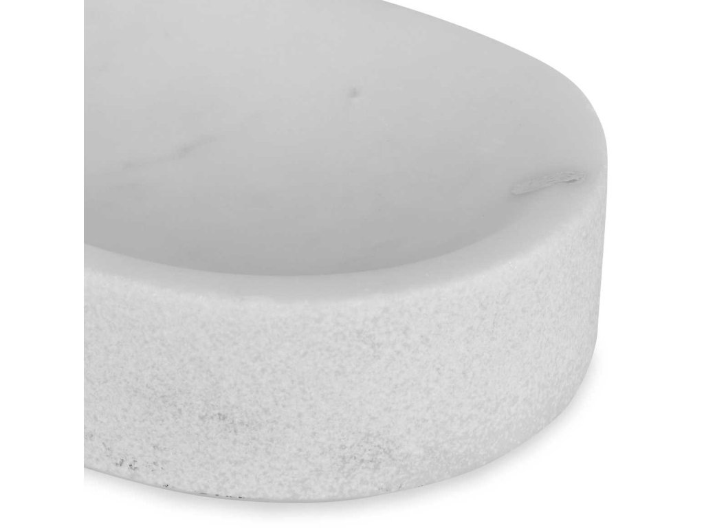 Big Pill Bowl/Tray - White Marble - image 3