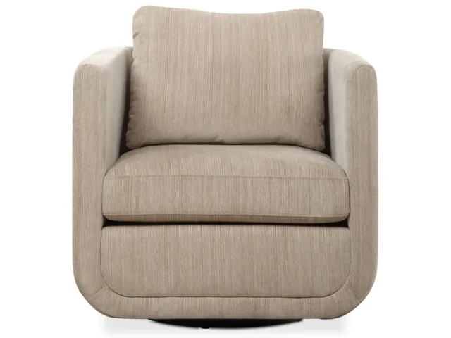 Abound Swivel Chair, Porcelain