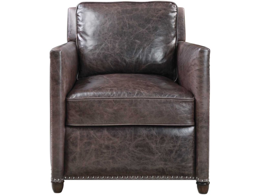 Roosevelt Club Chair - Smoke - main image