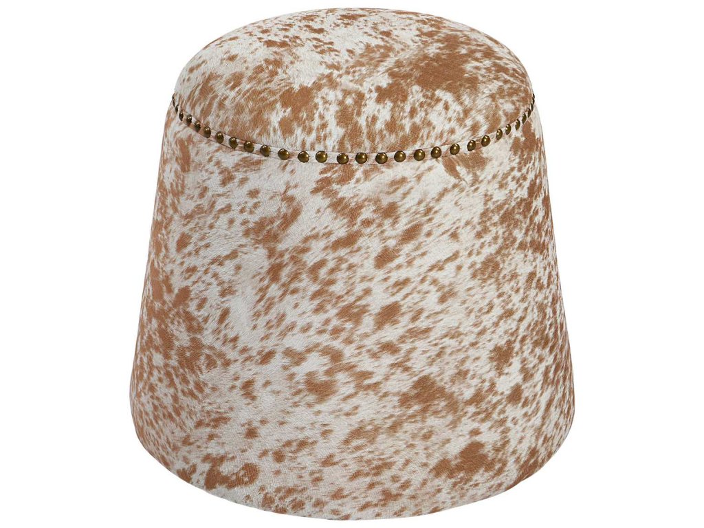 Gumdrop Ottoman, Cow Hide - image 2