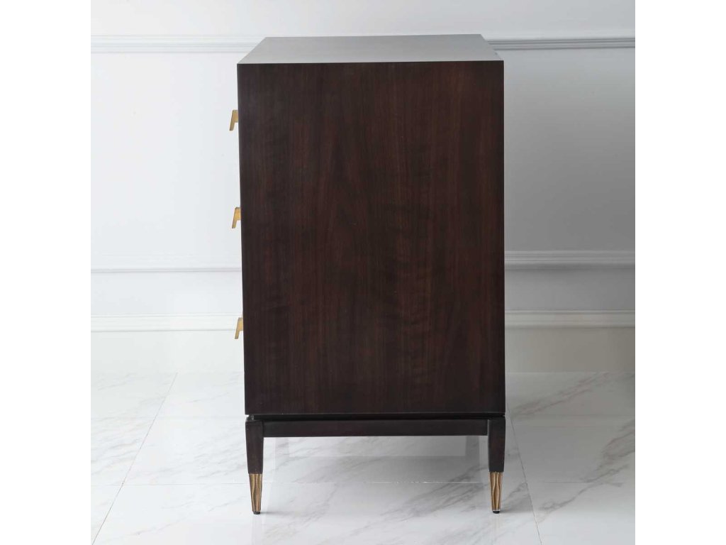 Pyramid Chest - Walnut/White - image 6