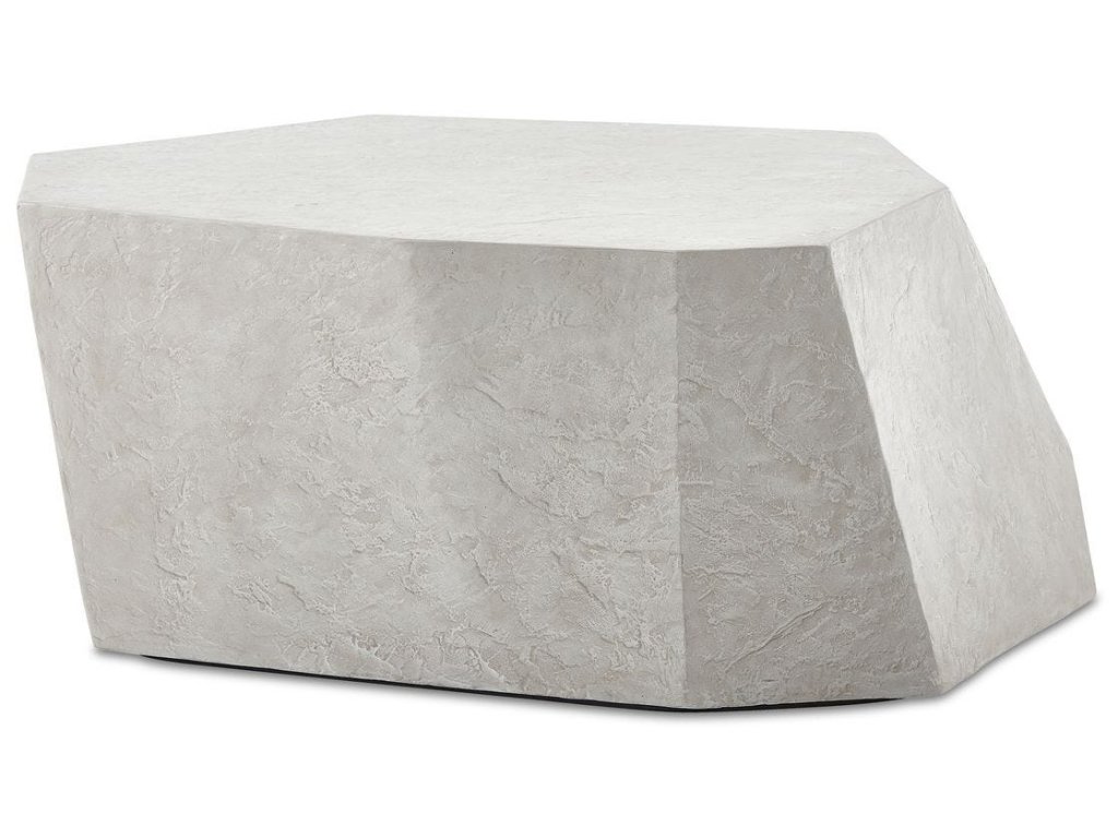 Parra Outdoor Coffee Table, Limestone - main image