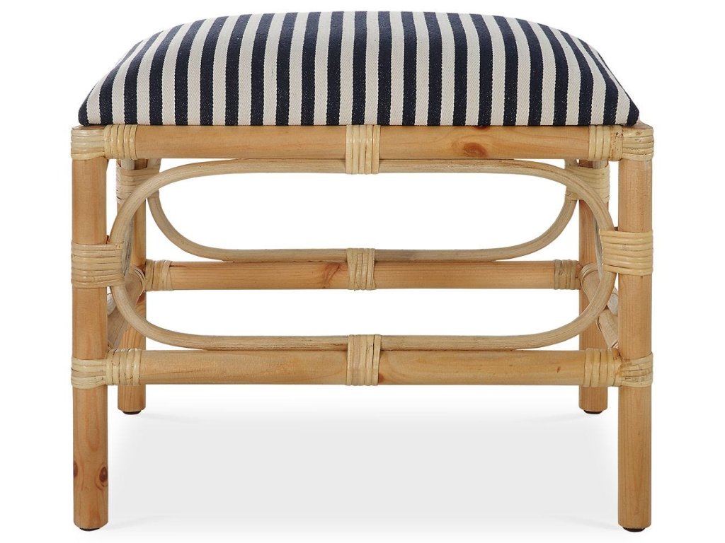 Laguna Small Bench, Striped - main image