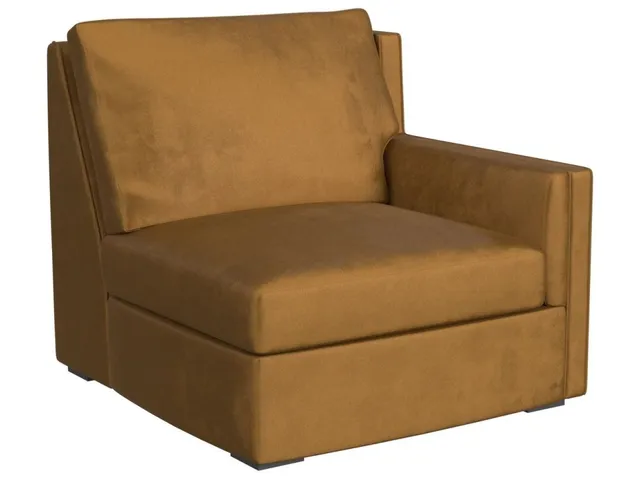 Luxe Sofa, Right Arm Facing - Bliss Bronze - Alternative View