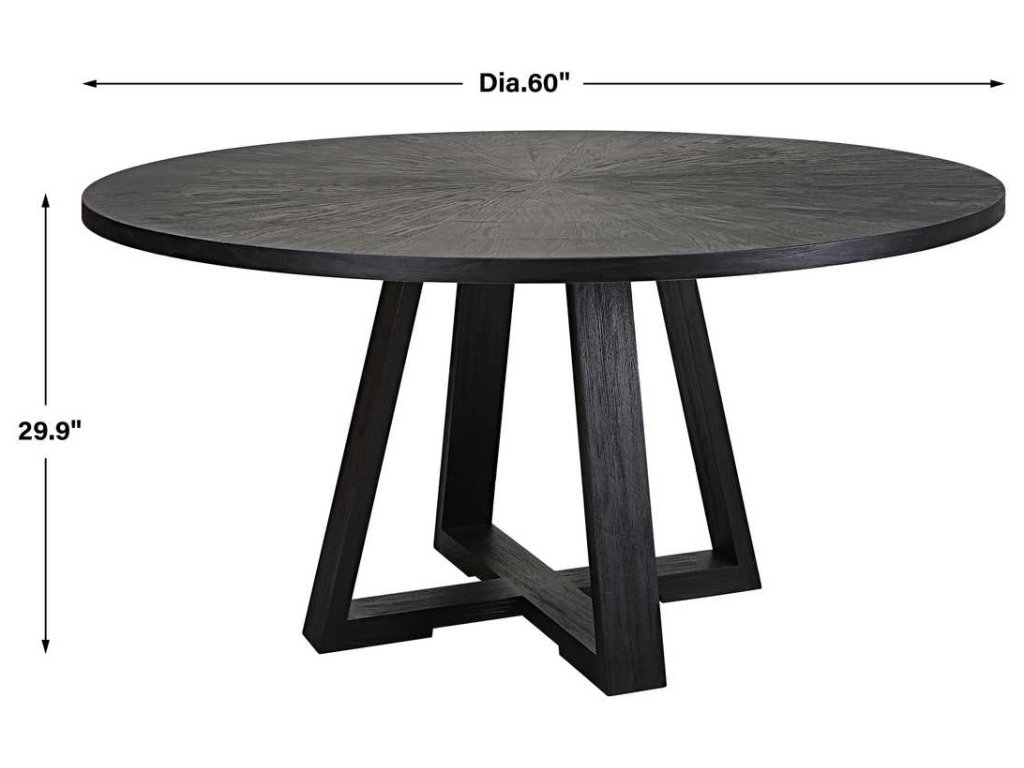 Gidran Dining Table, Black, 2 Cartons - image 6
