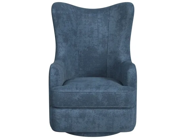 Hot Wing Swivel Chair - Lux Peacock