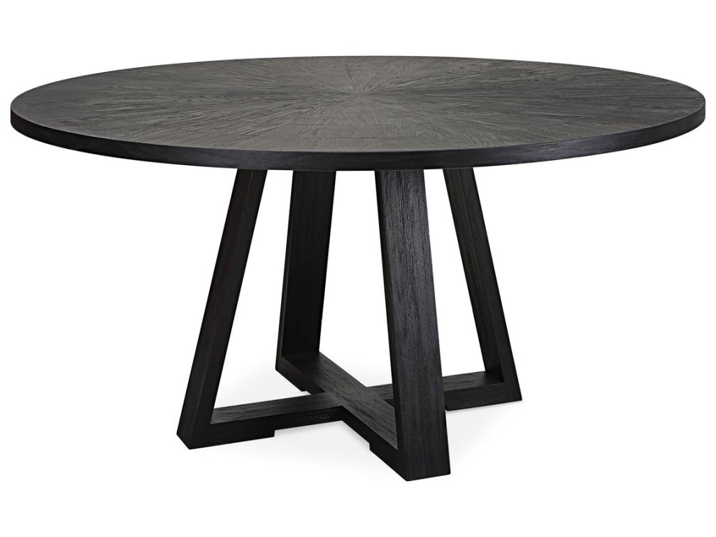 Gidran Dining Table, Black, 2 Cartons - main image