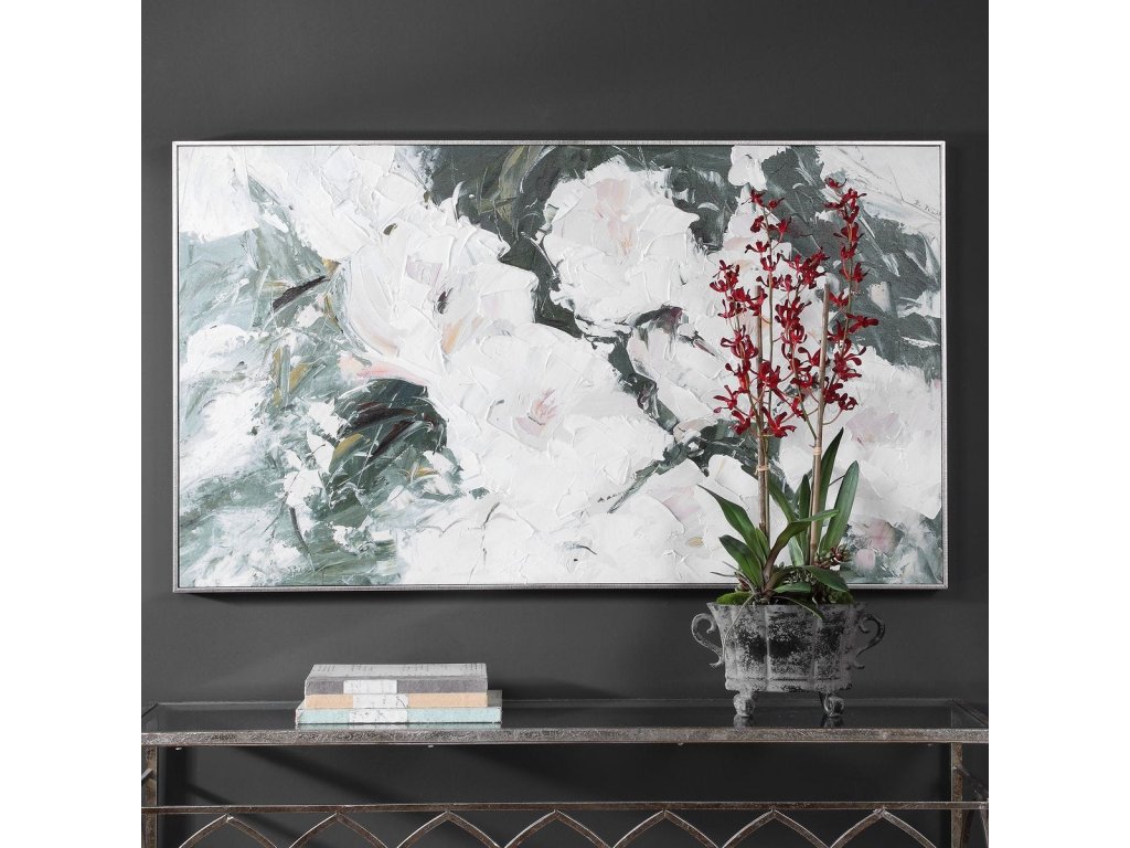 Sweetbay Magnolias Hand Painted Canvas - image 1