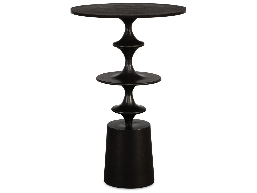 Flight Accent Table, Black - main image