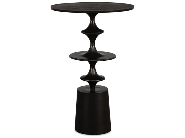 Flight Accent Table, Black