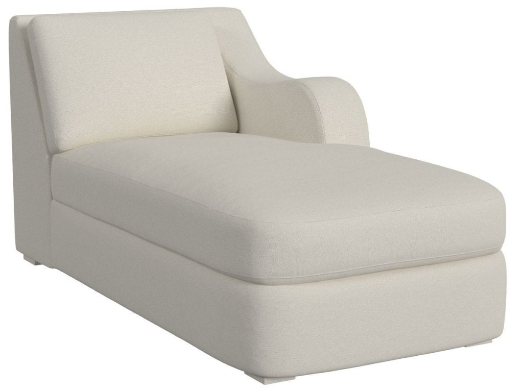 Big Wave Chaise, Right Arm Facing - Field Snow - main image