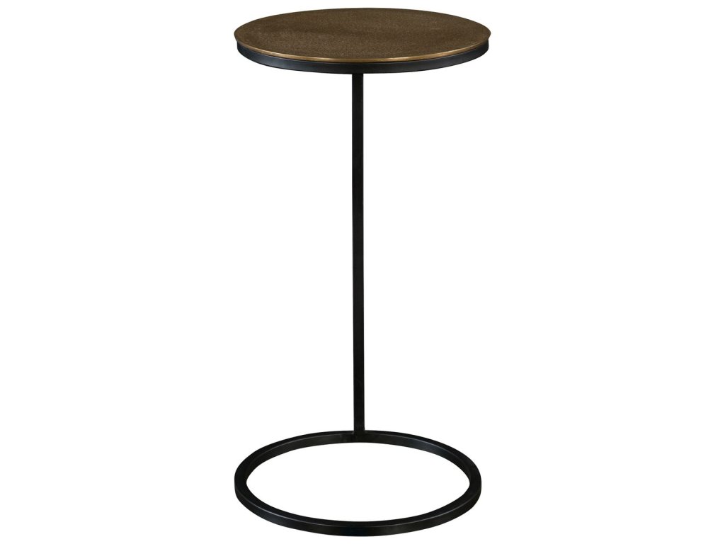 Brunei Accent Table, Gold - image 2