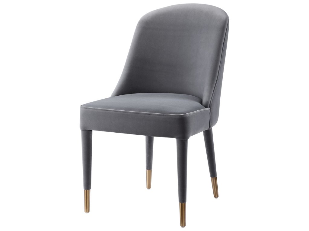 Brie Armless Chair, Gray, 2 Per Box, Priced Each - image 2