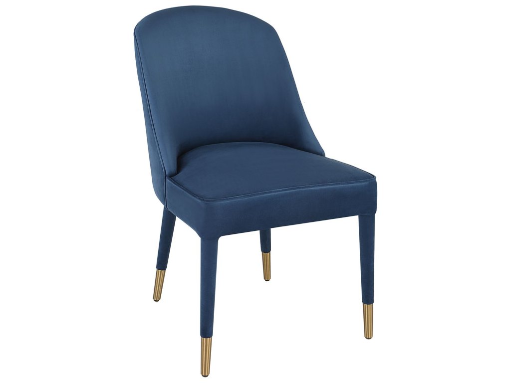 Brie Armless Chair, Sapphire, 2 Per Box, Priced Each - image 2