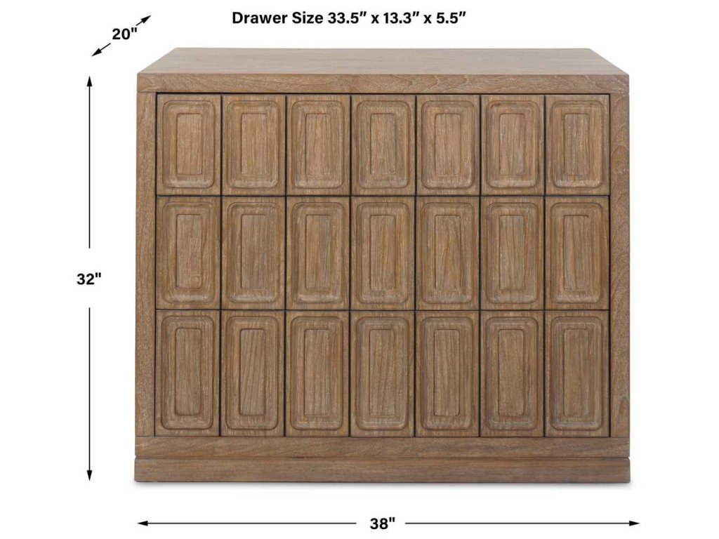 Brazil 3 Drawer Chest - image 8