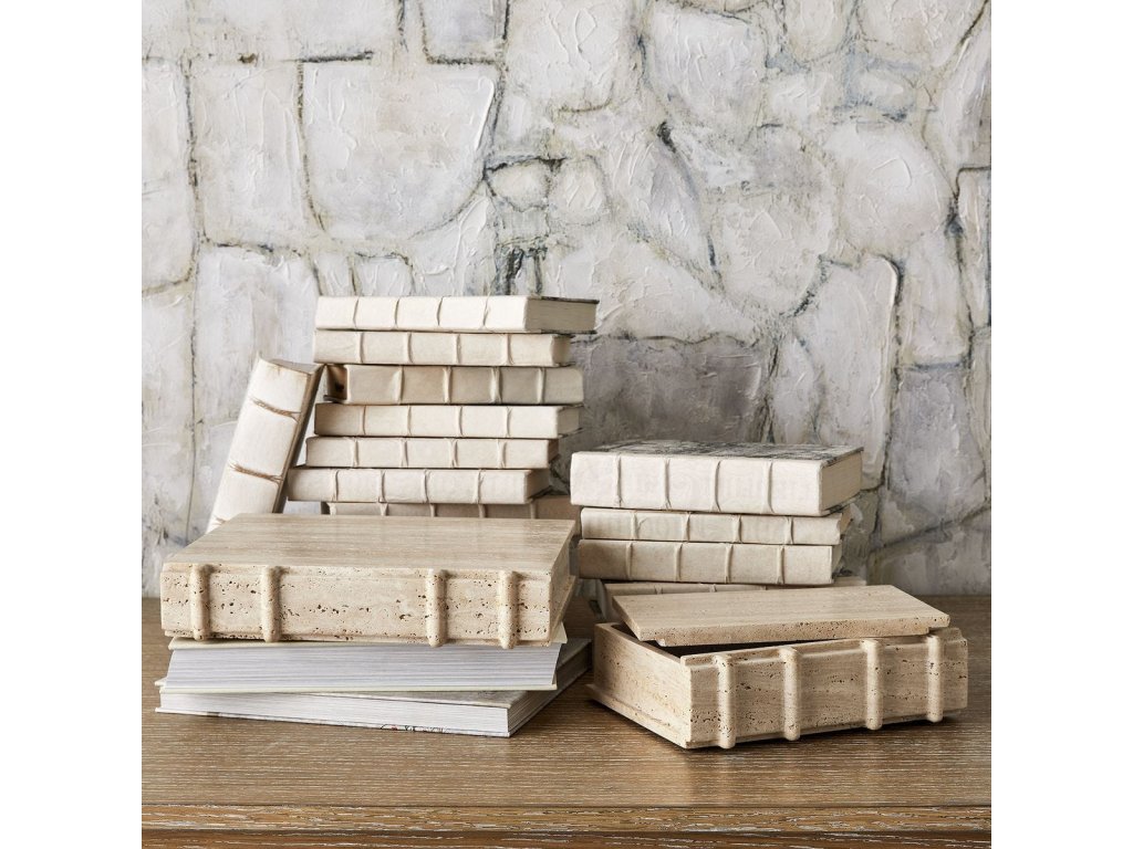 Novel Box - Travertine Small - image 1