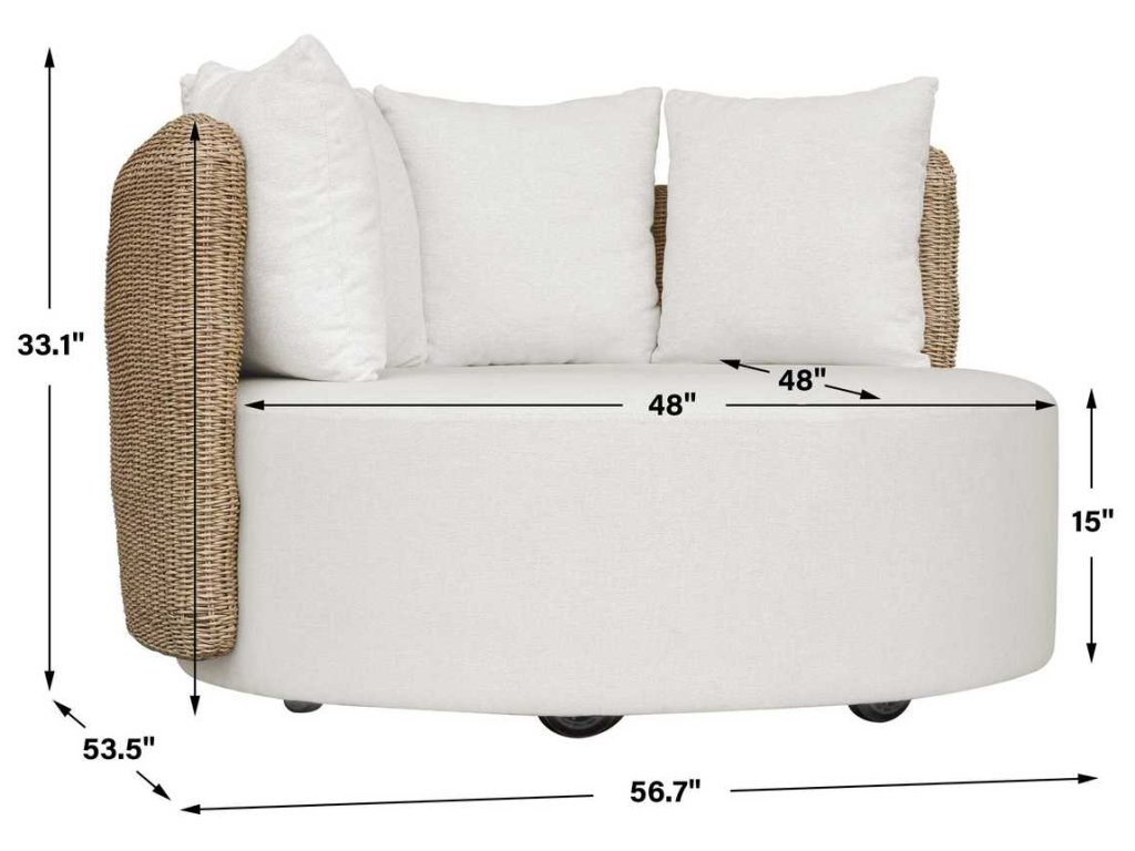 Sunset Outdoor Swivel Day Bed - image 9