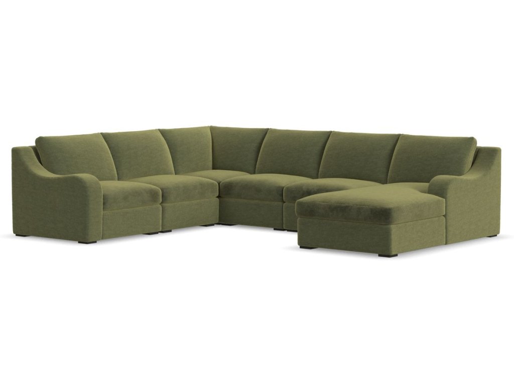 Wave Sofa, Armless - Antique Loden - image 5