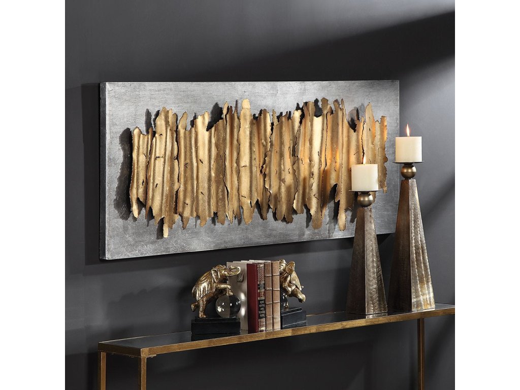 Lev Metal Wall Decor, Silver - image 3