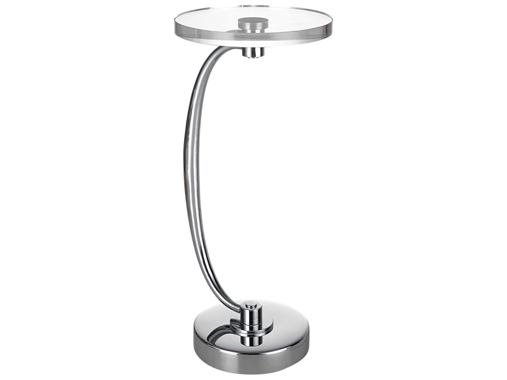 Waveney Drink Table, Nickel - image 2