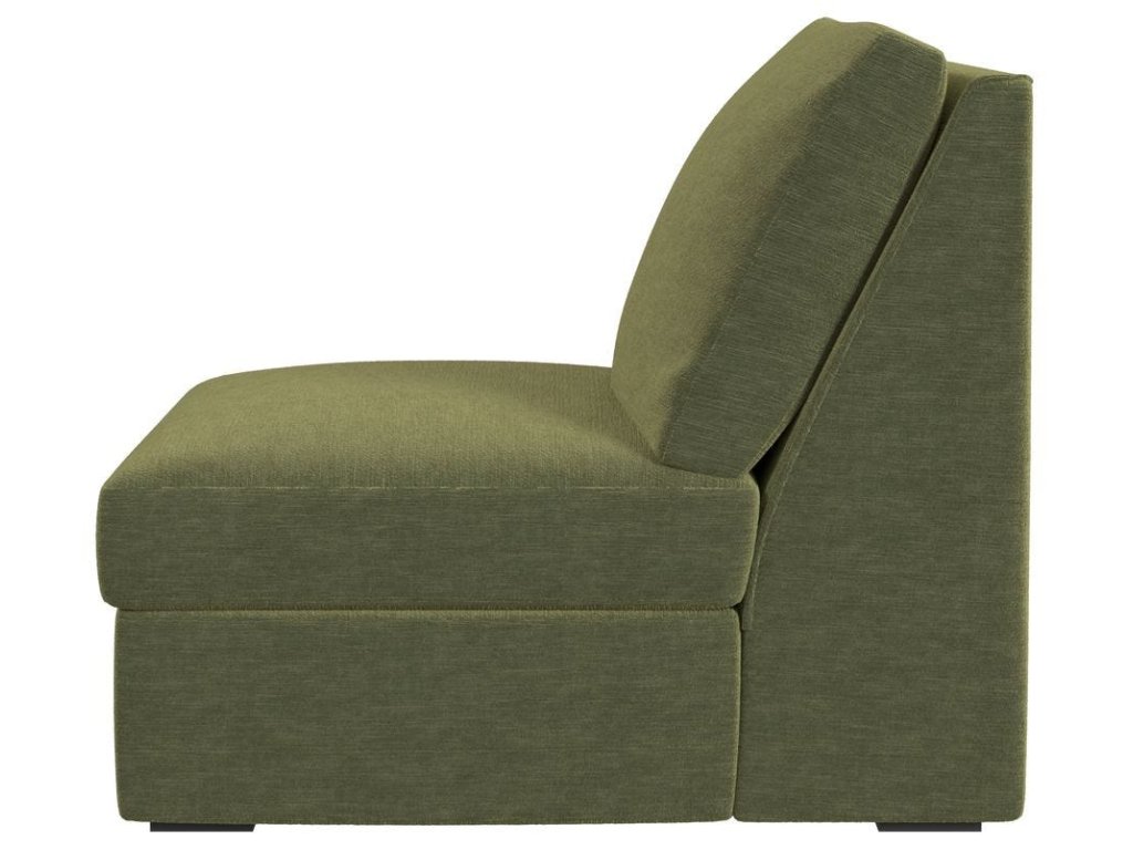 Luxe Sofa, Armless - Antique Loden - image 4