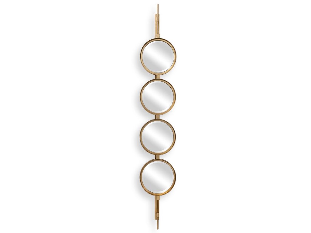 Button Mirror, Gold - main image