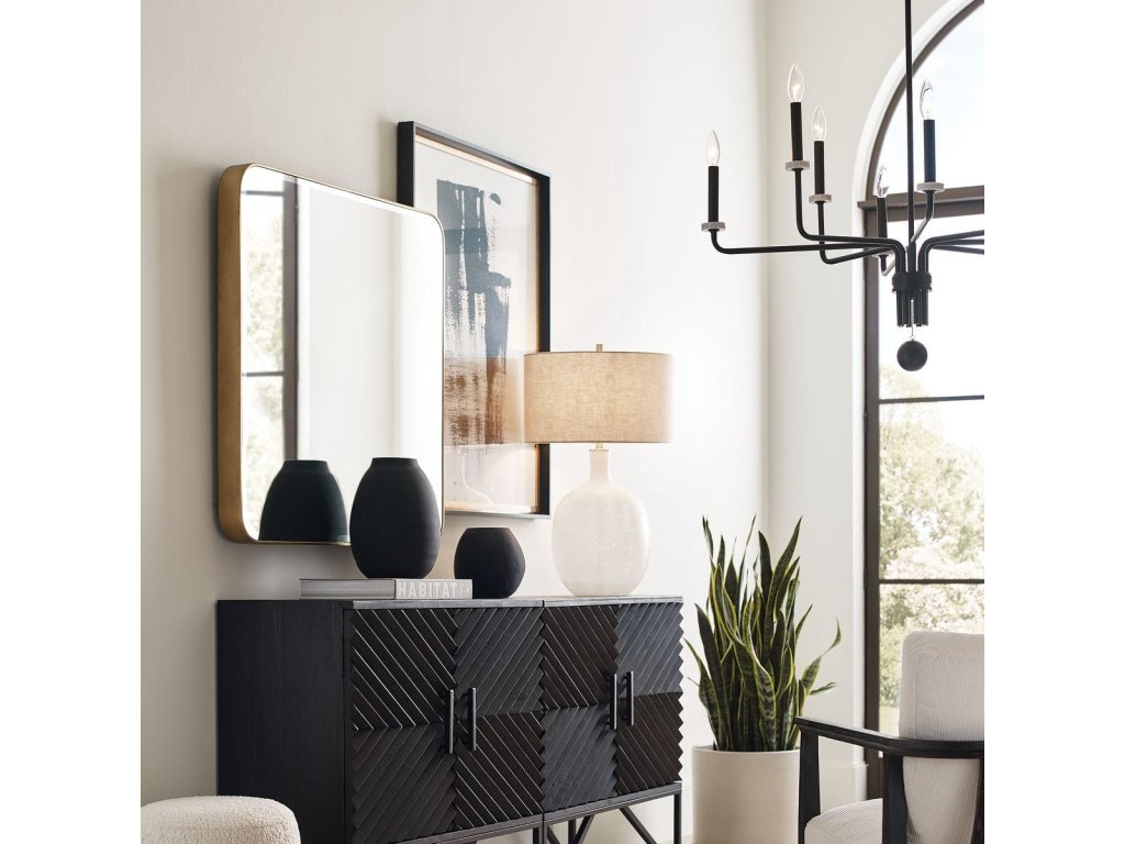 Ebony Elegance, 8 Lt Chandelier - image 8