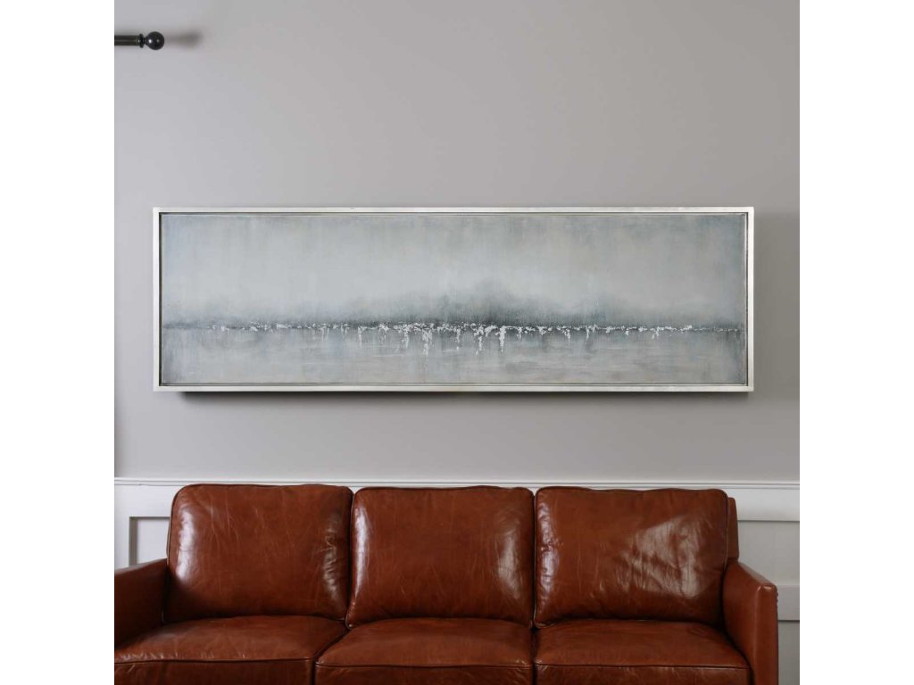 Tides Edge Hand Painted Canvas - image 1