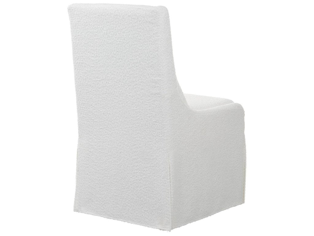 Coley Armless Chair, White - image 4