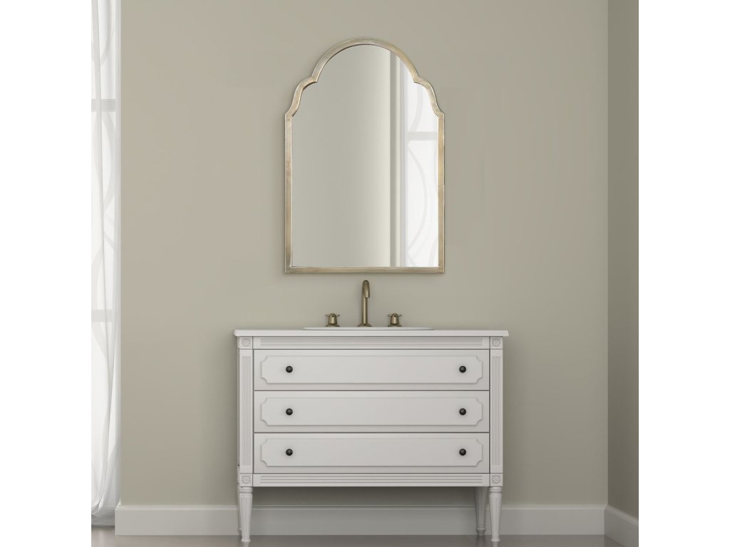 Brayden Petite Arch Mirror, Champagne - image 1