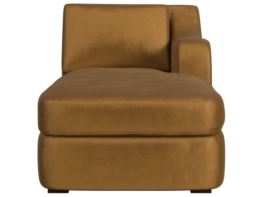 Big Wave Chaise, Right Arm Facing - Bliss Bronze - image 1