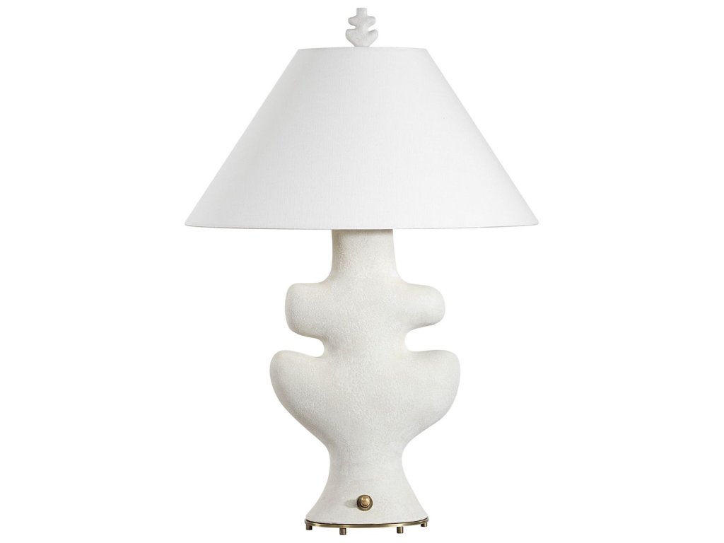 Frosted Leaf Table Lamp - image 4