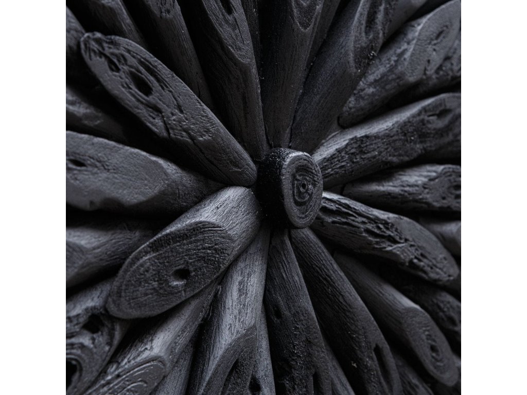 Bahama Wood Wall Decor, Black - image 3