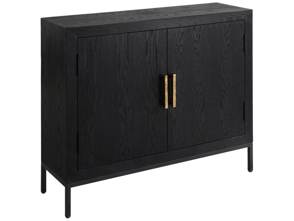 Front Range 2 Door Cabinet, Black - image 3