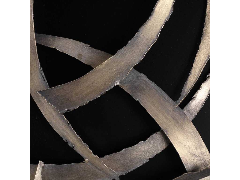 Brushstrokes Metal Wall Panels, S/2 - image 3