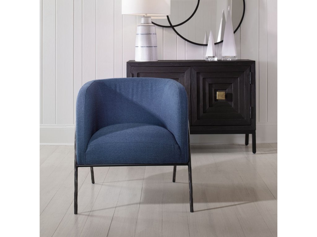 Jacobsen Accent Chair, Denim - image 6