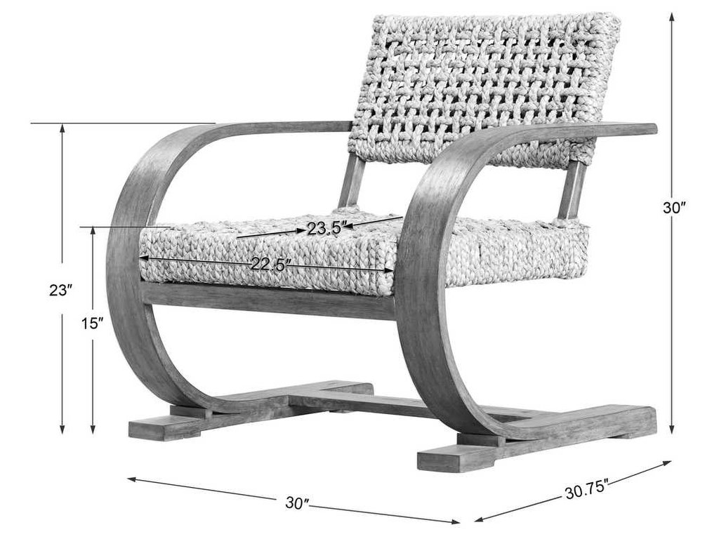 Rehema Accent Chair, Pecan - image 7