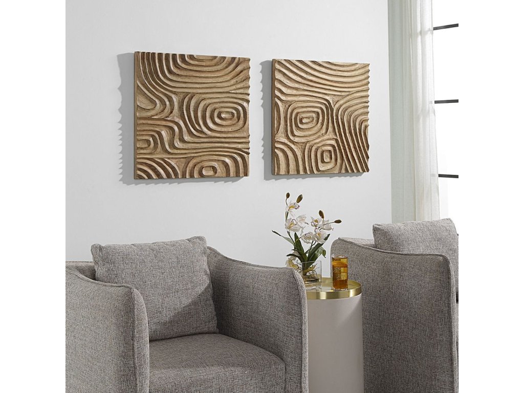 Channels Wood Wall Decor - image 4
