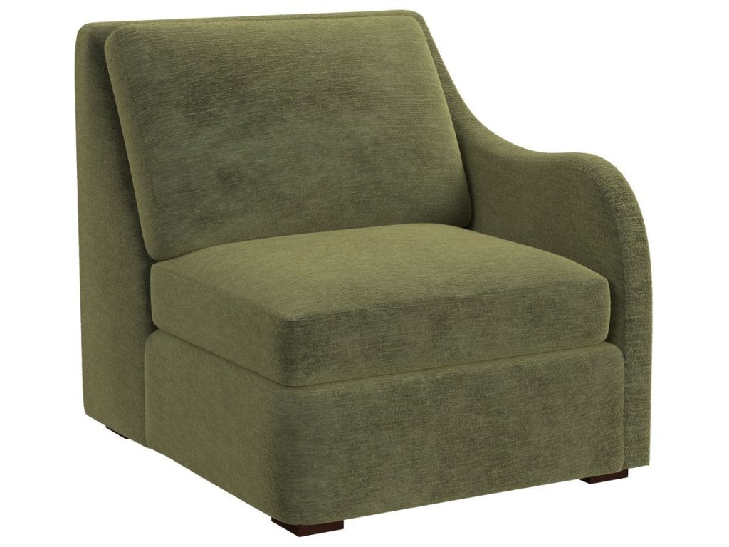 Little Wave Sofa, Right Arm Facing - Antique Loden - image 2