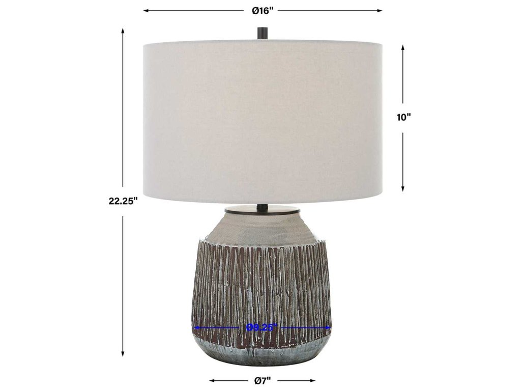 Neolithic Table Lamp - image 7