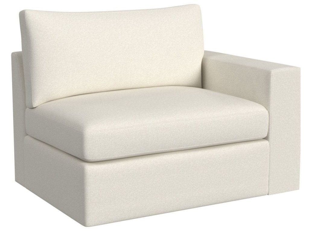 Great Plains Sofa, Right Arm Facing - Field Snow - image 1