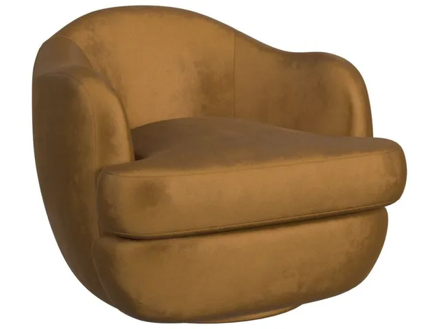 Scoop Swivel Chair - Bliss Bronze