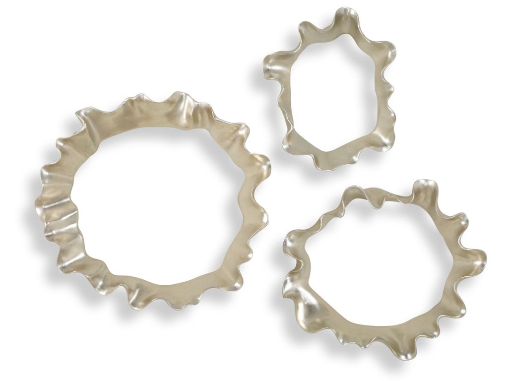 Ripple Effect Wall Decor, S/3 - main image