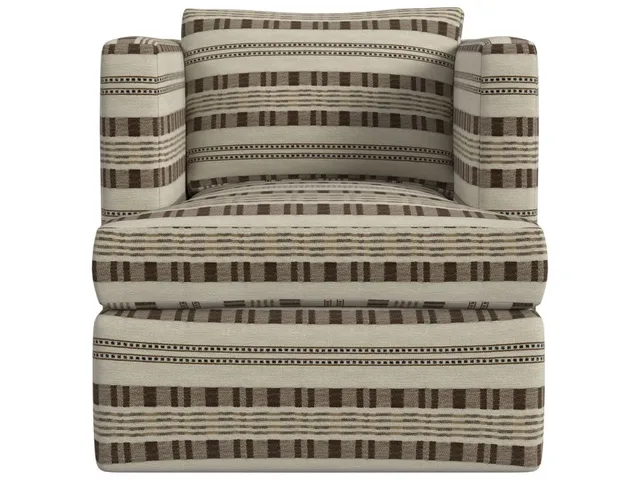 Elevated Swivel Chair - Secret Code Mocha