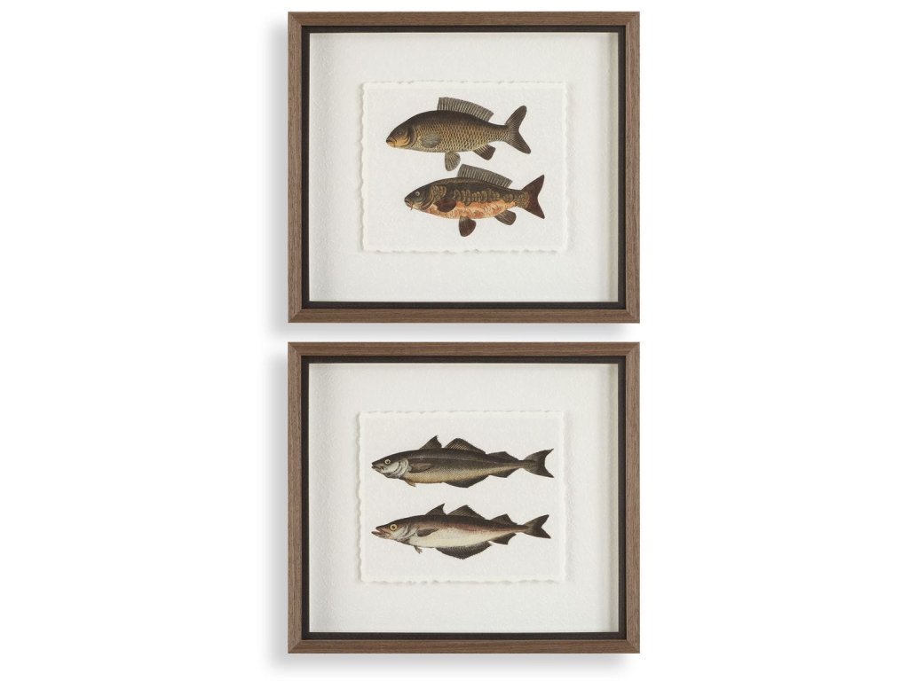 The Catch Framed Prints, S/2 - main image