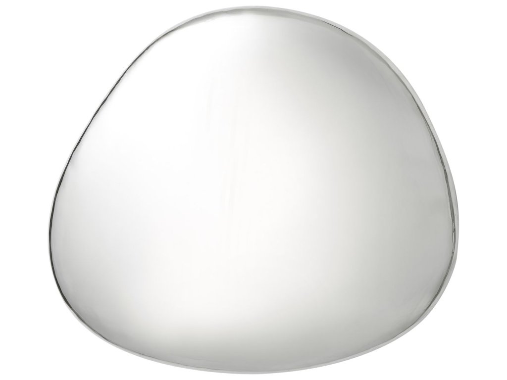 Jelly Bean Wall Sculpture - 26X38 Silver - image 4